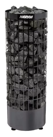 Миниатюра HARVIA Электрическая печь CILINDRO PC70E  BLACK STEEL без пульта 7