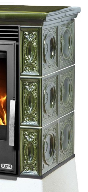 Изображение Печь ABX Helvetia KPI белый цоколь 3