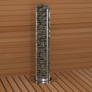 Миниатюра SAWO Электрическая печь TOWER вертикальная, круглая, 3,5 кВт, TH3-35NS-P, выносной пульт (пульт и блок мощности докупаются отдельно) 2