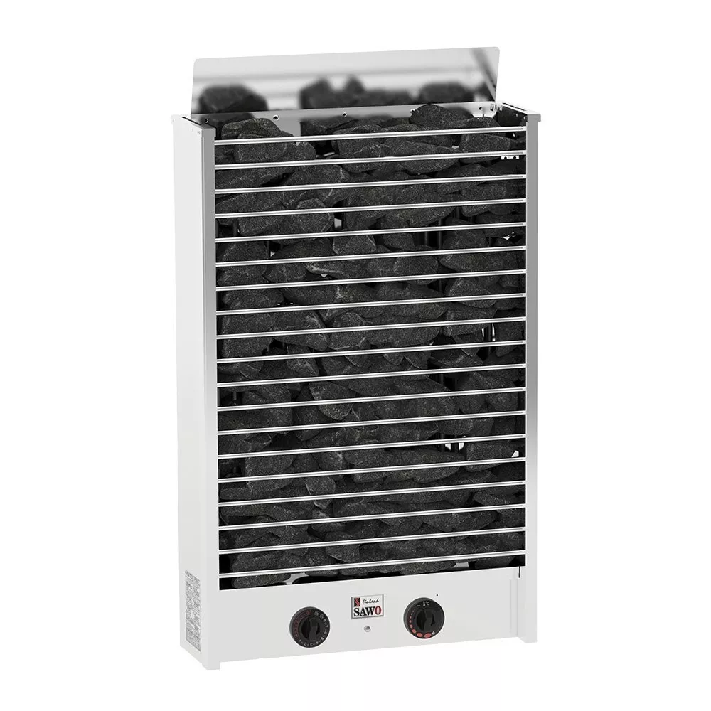 Изображение Электрическая печь SAWO CIRRUS ROCK 3 CRR3-90NB-P (9 кВт, встроенный пульт, нержавейка) 2