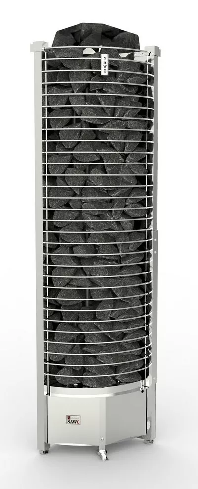 Изображение Электрическая печь SAWO TOWER TH6-105NS-CNR-P (10,5 кВт, угловая), выносной пульт (пульт и блок мощности докупаются отдельно) 2