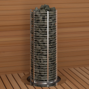 Миниатюра SAWO Электрическая печь TOWER вертикальная, круглая, 10,5 кВт, TH9-105NS-P, выносной пульт (пульт и блок мощности докупаются отдельно) 2