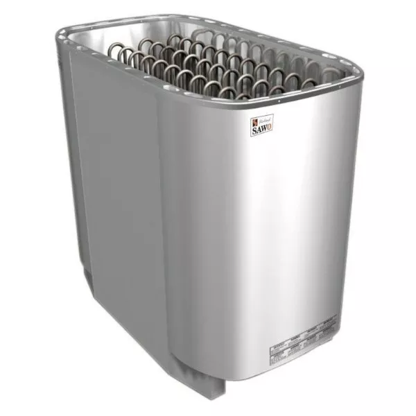 Изображение Электрическая печь SAWO SUPER SAVONIA V12 SAV-180NS-V12-Z (18 кВт,внутри оцинковка, снаружи нержавейка), выносной пульт (пульт и блок мощности докупаются отдельно) 3