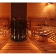 Миниатюра Электрическая печь SAWO TOWER TH9-120NS-WL-P (12 кВт, пристенная), выносной пульт (пульт и блок мощности докупаются отдельно) 3