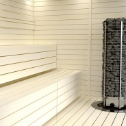 Миниатюра Электрическая печь SAWO TOWER TH12-150NS-P (15 кВт, нержавейка, круглая), выносной пульт (пульт и блок мощности докупаются отдельно) 2