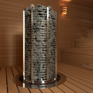Миниатюра SAWO Электрическая печь Tower напольная, 18,0 кВт, нерж. сталь 2