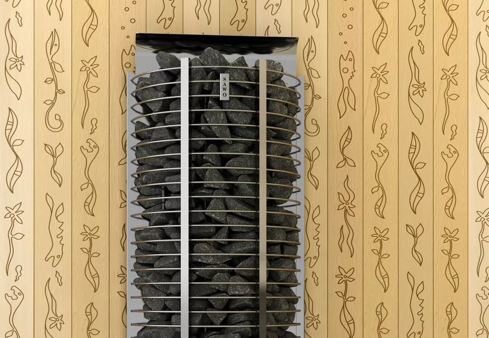 Изображение Электрическая печь SAWO TOWER TH12-150NS-WL-P (15 кВт, пристенная), выносной пульт (пульт и блок мощности докупаются отдельно) 4