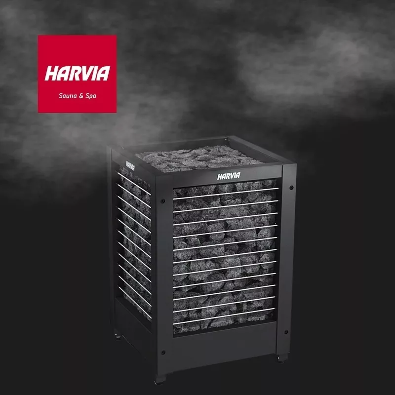 Изображение HARVIA Электрическая печь Modulo HMD1354G MD135G, 4 решетки, black, без пульта управления 2