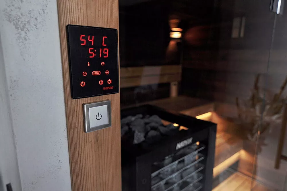 Изображение HARVIA Пульт управления в комплекте с блоком мощности Xenio CX110400C CX110C Combi для печей до 11 kW 6