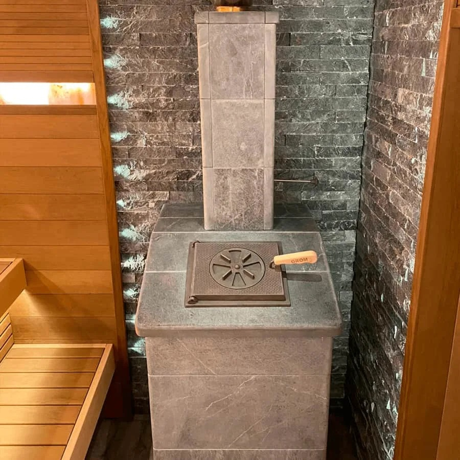 Изображение Чугунная печь для бани Комплект GFS ЗК 18 (П2) Президент 830/40 Талькохлорит 7