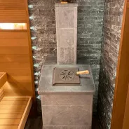 Миниатюра Чугунная печь для бани Комплект GFS ЗК 18 (П2) Президент 830/40 Талькохлорит 7