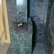 Миниатюра Чугунная печь для бани Комплект GFS ЗК 25 (П2) Президент 980/40 Змеевик 18