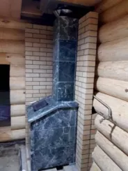 Миниатюра Чугунная печь для бани Комплект GFS ЗК 25 (П2) Президент 980/40 Змеевик 4