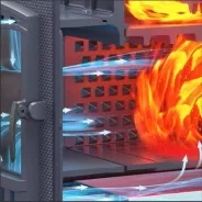Миниатюра Чугунная печь для бани Комплект GFS ЗК 25 (П2) Президент 980/40 Талькохлорит 21