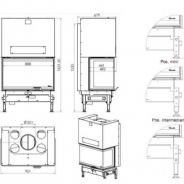 Миниатюра Каминная топка CHAZELLES D1000 3V 3