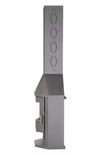 Изображение Камин МЮНХЕН ГИГАНТ графит 3