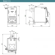 Миниатюра Котел твердотопливный ZOTA Master-X 14 5
