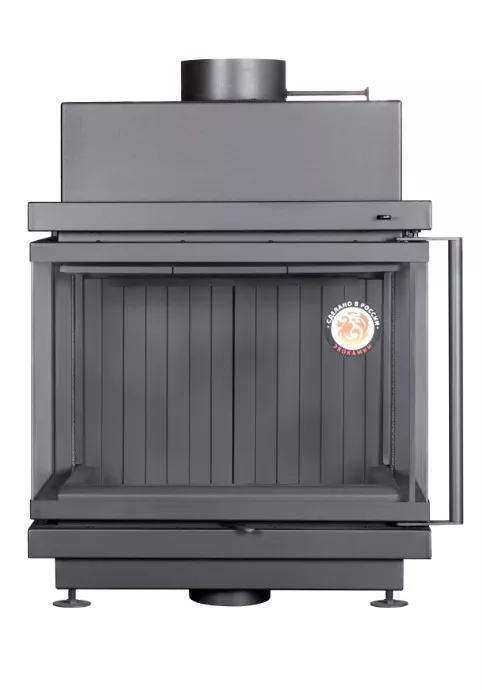 Изображение Топка АЛЬФА 700 три стекла подовая 2