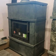 Миниатюра Облицовка из талькомагнезита польской каминной  топки  NordFlam 2