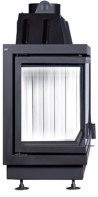 Изображение Каминная топка Экокамин Альфа 800 L два стекла левая 4