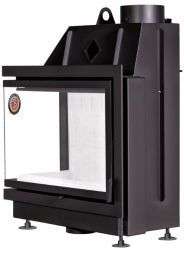 Миниатюра Каминная топка Экокамин Альфа 800 L два стекла левая 2