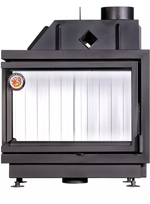 Изображение Каминная топка Экокамин Альфа 800 L два стекла левая 3