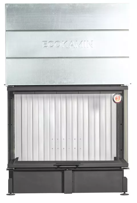 Изображение Каминная топка Экокамин ДЕЛЬТА 1200х800х450P три стекла подовая 2