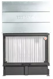 Миниатюра Каминная топка Экокамин ДЕЛЬТА 1200х800х450P три стекла подовая 2