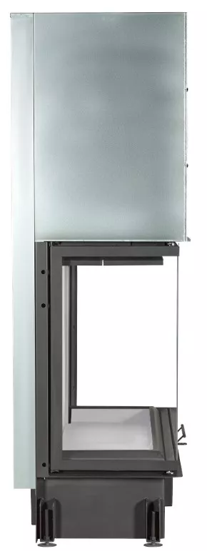 Изображение Каминная топка Экокамин ДЕЛЬТА 1200х800х450P три стекла подовая 4