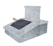 Миниатюра Облицовка на трубу Президент талькохлорит, высота 320 мм 2