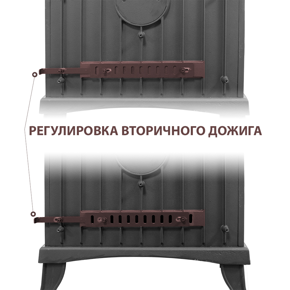 Изображение Печь-камин Везувий KZ-14S 