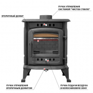 Миниатюра Печь-камин Везувий SV-07 