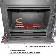 Миниатюра Печь-камин Везувий AST-13К 