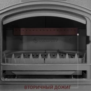Миниатюра Печь-камин Везувий KZ-14Р 