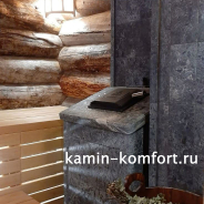 Миниатюра Чугунная печь для бани Комплект GFS ЗК 18 Президент Талькомагнезит (830/40) 7