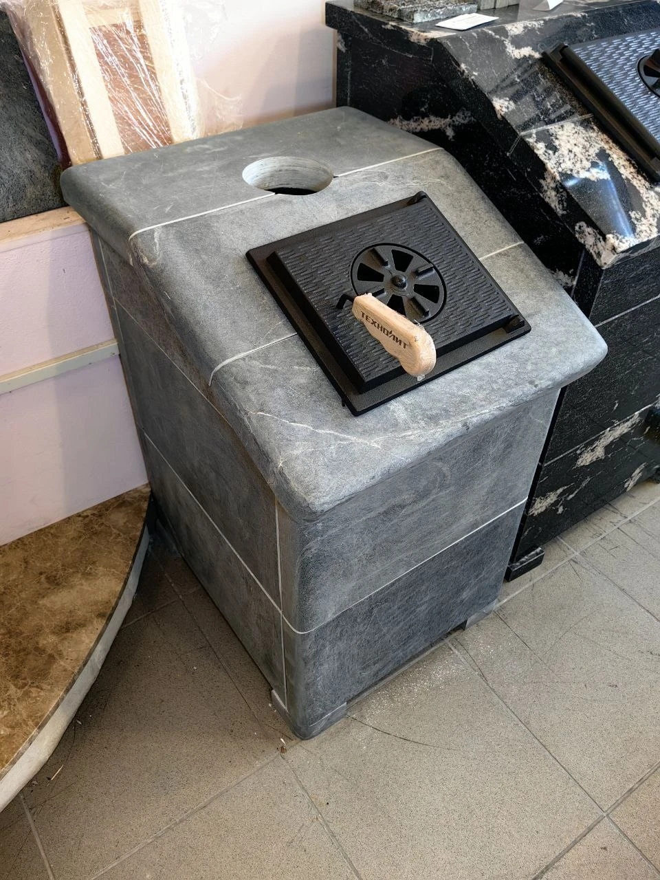 Изображение Чугунная печь для бани Комплект GFS ЗК 18 М  Президент 840/50 Талькохлорит 3
