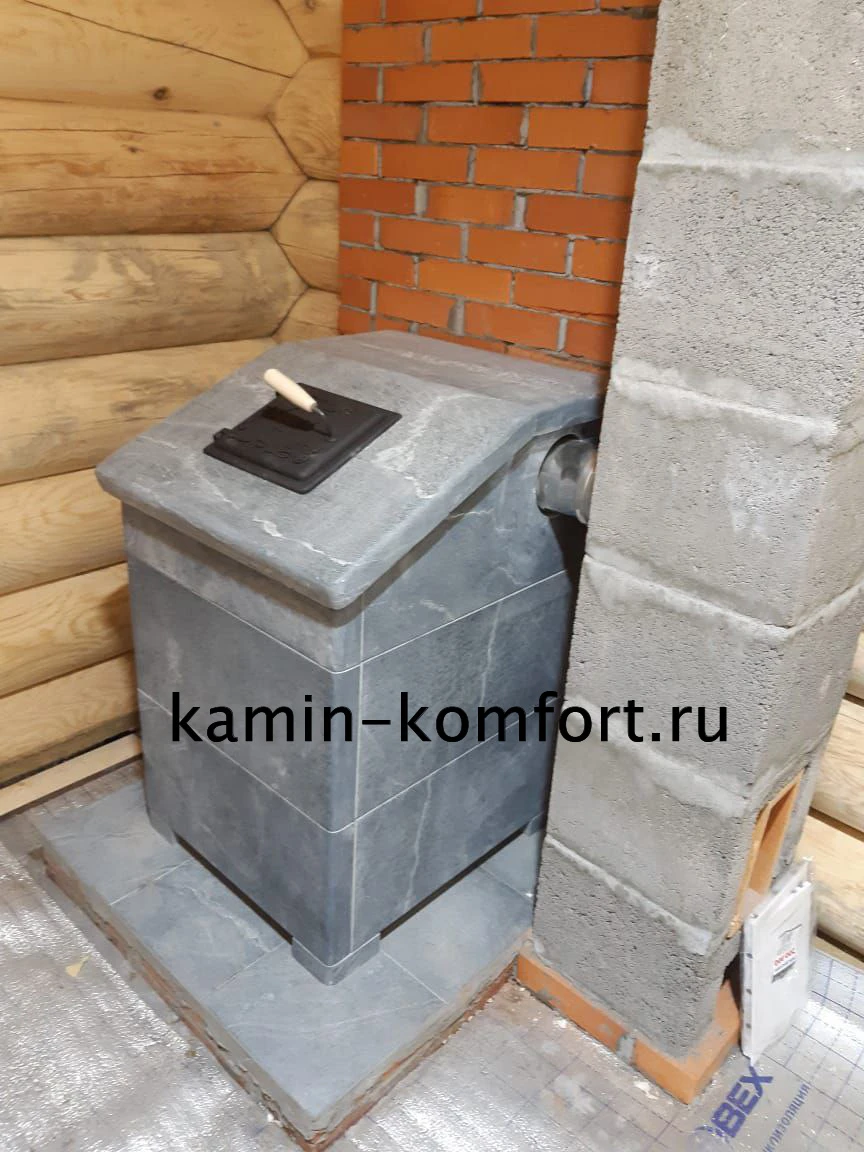 Изображение Облицовка для печей Президент Гром 40 П2 Талькохлорит (1150/40) 3