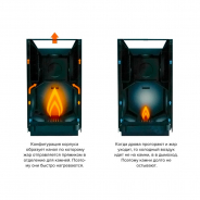 Миниатюра Дровяная печь для бани Kastor Karhu 30 VV 3