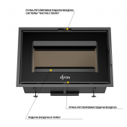 Миниатюра Каминная топка ASTON SENATOR 14.870 new 3