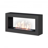 Миниатюра Биокамин SteelHeat FRAME ONE 900 черный 3