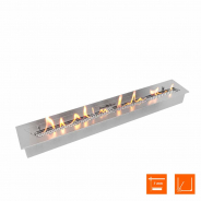Миниатюра Биокамин SteelHeat WALL GRAND 1200 черный 5