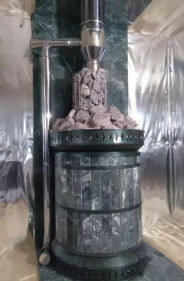 Миниатюра Кирпичная печь банная большая (круглая) РУССКАЯ БАНЯ в змеевике (ПББ-ЗмО) (КДМ) до 20 м3 13