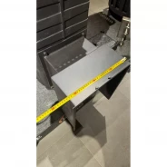 Миниатюра Чугунная печь для бани VERONA 18 ГАЗ с закрытой каменкой, горелка в комплекте (Black Stove) до 18 м3 3