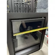 Миниатюра Чугунная печь для бани VERONA 26 с закр. кам. из нерж. AISI 304 (Black Stove) до 26 м3 15