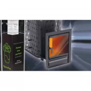 Миниатюра Чугунная печь для бани VERONA 26 с закр. кам. из нерж. AISI 304 (Black Stove) до 26 м3 22