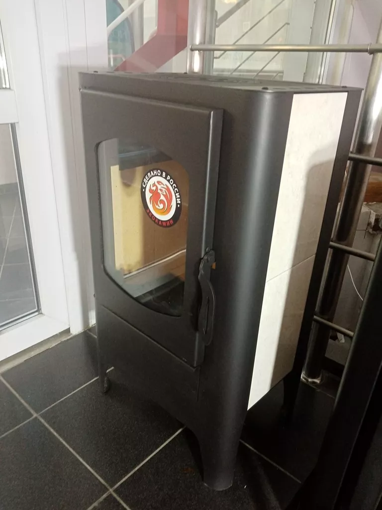 Изображение Печь-камин БАВАРИЯ ЭКО с плитой одна конфорка 4