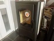 Миниатюра Печь-камин БАВАРИЯ ЭКО с плитой одна конфорка 6