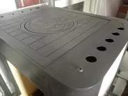 Миниатюра Печь-камин БАВАРИЯ ЭКО с плитой одна конфорка 15