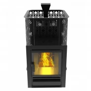 Миниатюра Печь для бани из нерж. VARNA 26 с закрытой каменкой (Black Stove) до 26 м3 5