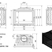 Миниатюра Топка Kratki ERYK 700 2